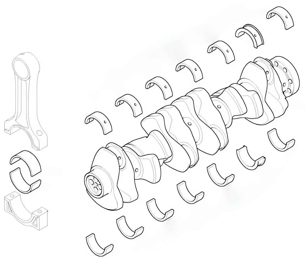 S54 Rod Bearing Service